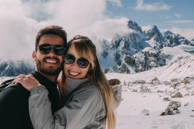 Sesión fotográfica en los Dolomitas