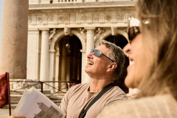 Venise : Visite du palais des Doges et de la basilique avec promenade dans le ciel des terrasses