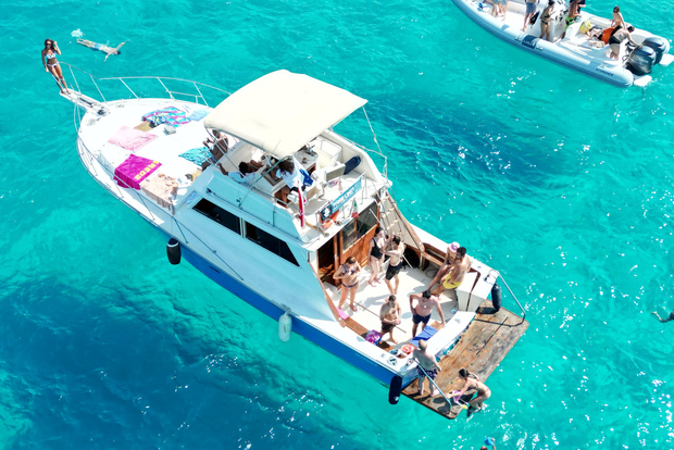 Au départ de Trapani : Favignana et Levanzo Yacht Tour avec arrêts