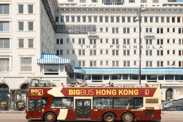 Hong Kong: Big Bus Tour in autobus Hop-on Hop-off e Peak Tram facoltativo