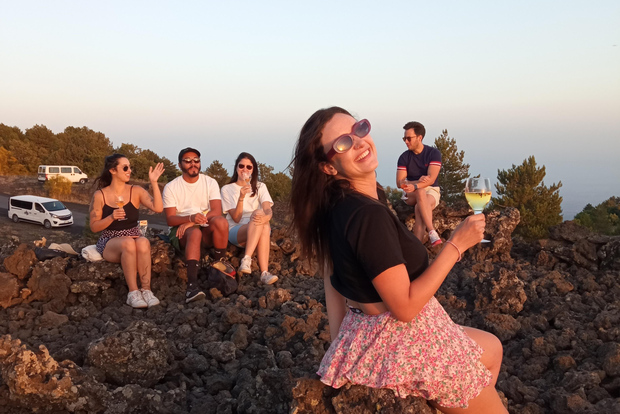 Etna Sunset & Etna Doc Wine