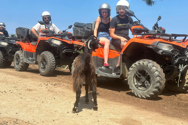 Creta: Safari in quad, frantoio con degustazione e villaggio fantasma