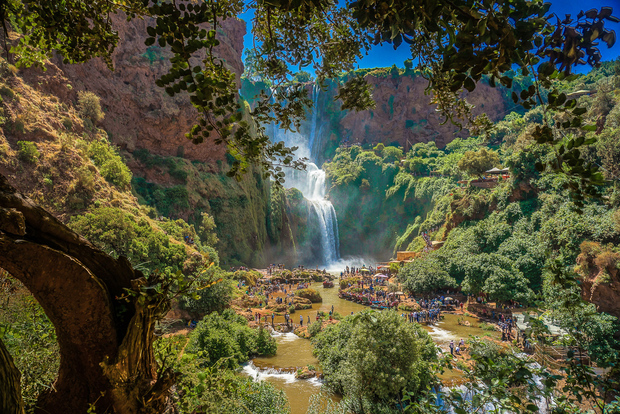 Day Tour to Ouzoud Waterfalls with Boat Trip & Lunch