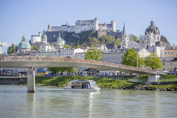 Salzburgo: Passeio de barco no rio Salzach
