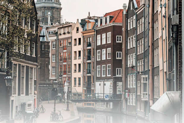 Tour por el centro histórico de Ámsterdam en italiano