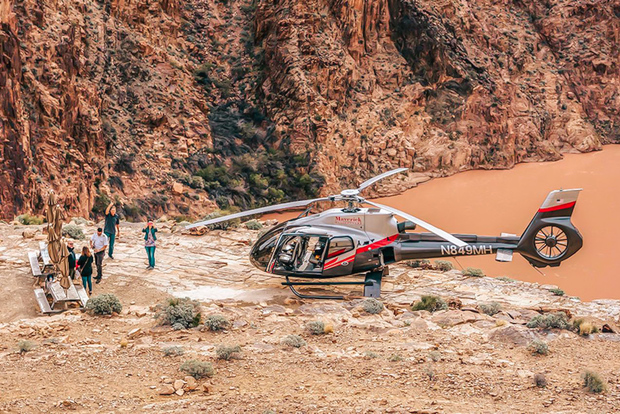 Grand Canyon Ovest: Tour in elicottero del West Rim con atterraggio