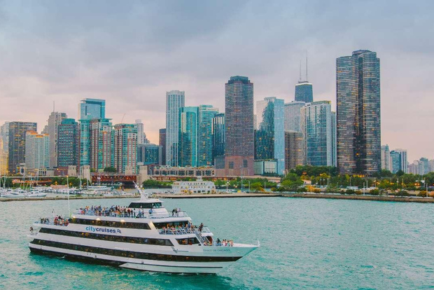 City Cruises Chicago: Mittag- oder Abendessen auf dem Michigansee