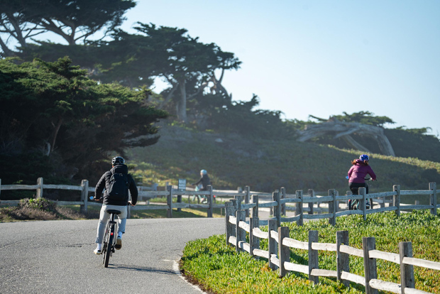 Monterey e 17 Mile Drive: noleggio di biciclette elettriche per mezza giornata
