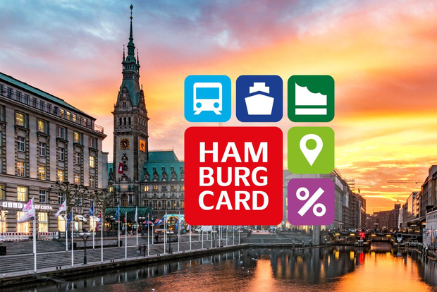 Amburgo: City Card Amburgo con trasporti pubblici gratuiti