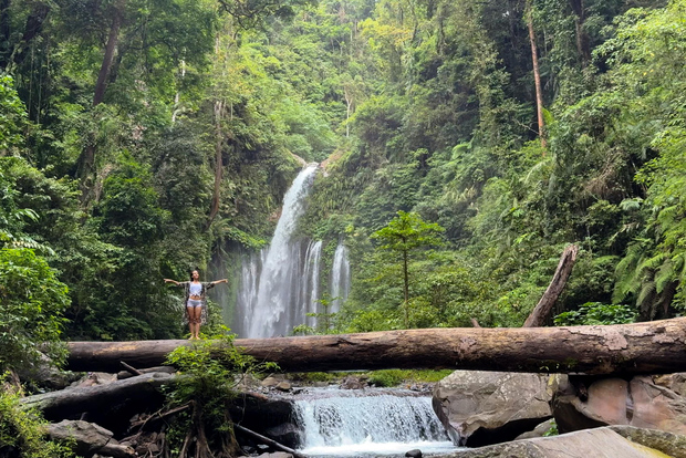 Visite des cascades de Lombok et promenade panoramique
