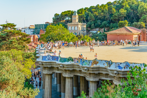 Barcellona: Tour guidato del Parco Güell e ingresso prioritario