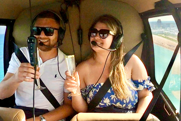 Miami: Private Luxury Helicopter Flight with Champagne
