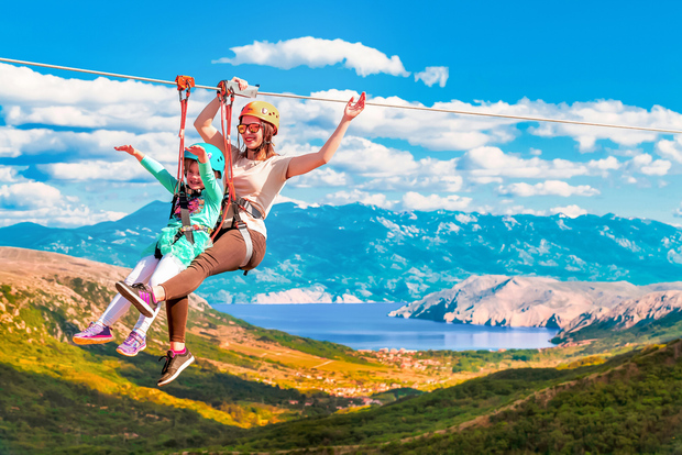 Isola di Krk: giro in teleferica