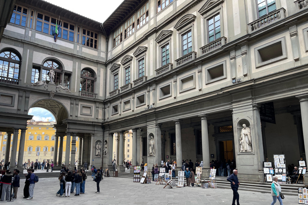 Florens: Uffizierna Uffizigalleriet Guidad tur i liten grupp