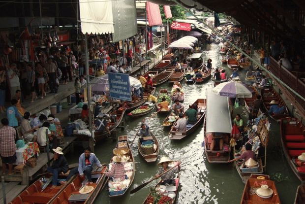 Il meglio di Bangkok: mercato galleggiante, mercato dei treni e Ayutthaya