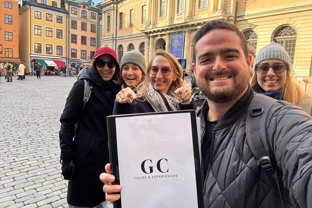 Estocolmo: Passeio guiado a pé pelo centro histórico de Gamla Stan