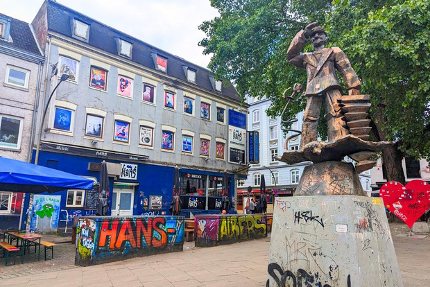 Amburgo: Reeperbahn e St. Pauli di giorno