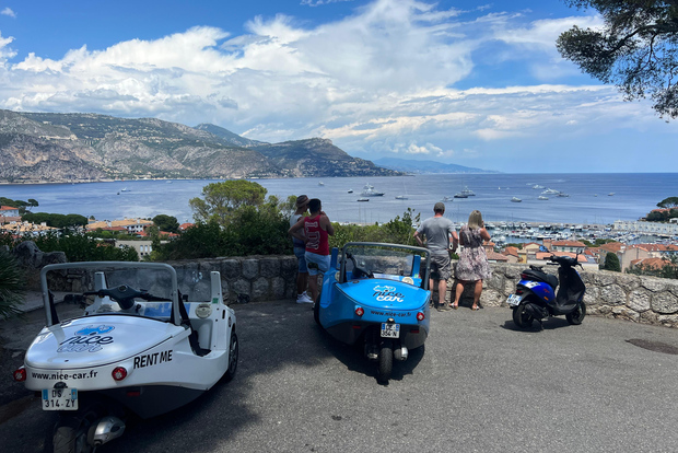 从尼斯出发：乘坐敞篷车私人法国里维埃拉之旅