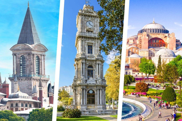 Kombiticket für Topkapı-Palast, Dolmabahçe-Palast, Hagia Sophia