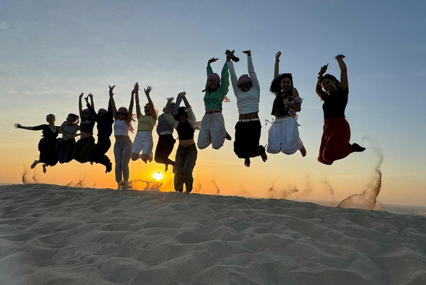 多哈日落野生动物园、沙丘冲浪、滑沙和骑骆驼