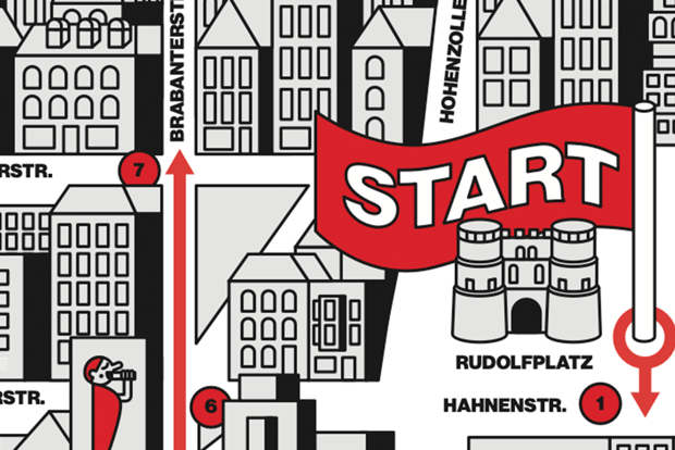 穿过比利时区的城市集会