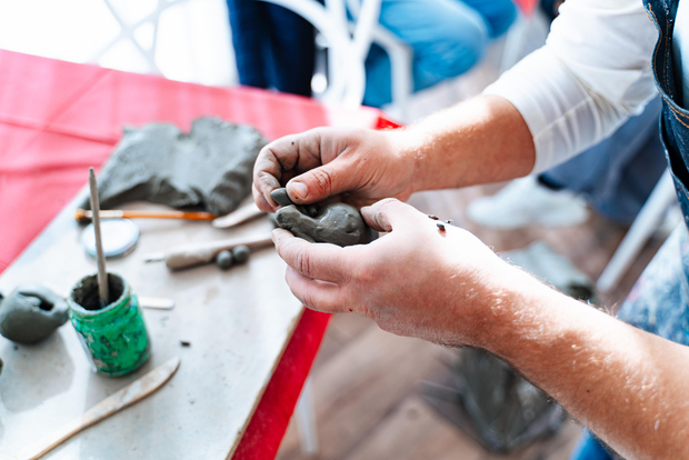 Matera: Taller de pájaros de barro hechos a mano