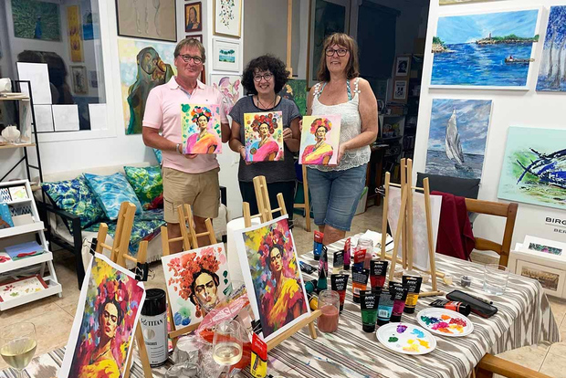 Mallorca/Porto Cristo: Måla din egen Frida Kahlo