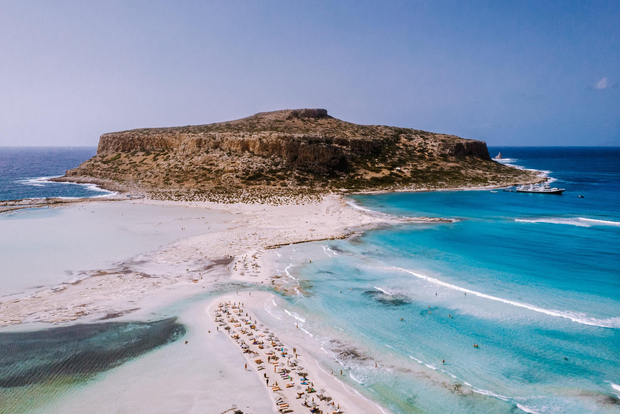 Dal porto di Kissamos: crociera in barca alla laguna di Balos