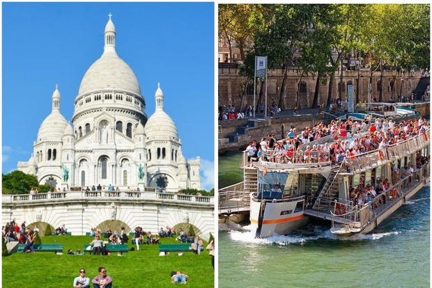 巴黎：蒙马特私人导览游和河流巡游选项