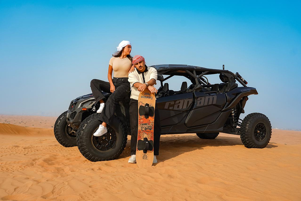 Dubai: Esperienza in quad, dune buggy e sandboarding