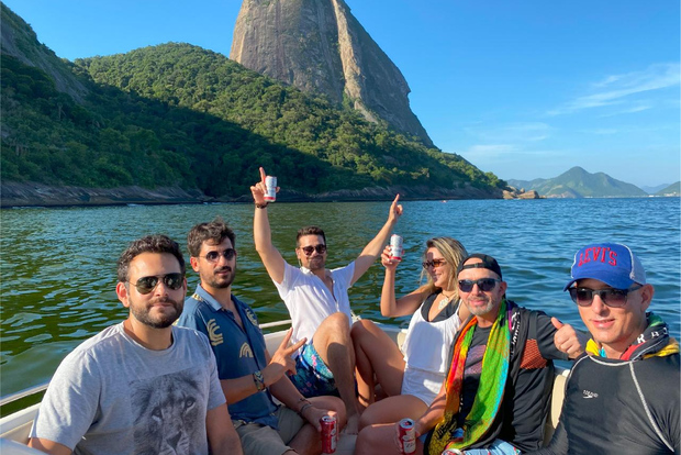 Río de Janeiro: tour por la playa en lancha rápida con cerveza