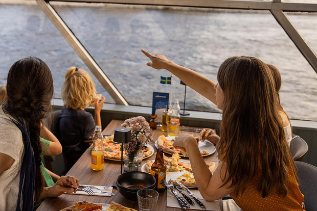 Stoccolma: crociera in città con pizza fresca