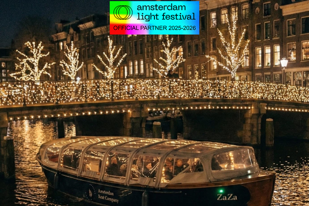 Amsterdam: crociera riscaldata al Festival delle Luci e bevande illimitate!