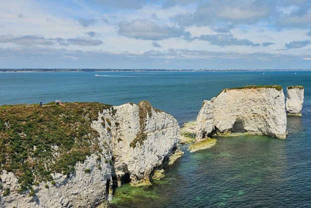 Poole: Excursión guiada en bicicleta eléctrica por Old Harry Rocks y el Castillo de Corfé