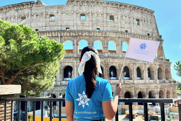 罗马罗马斗兽场竞技场地面、广场和帕拉丁导游