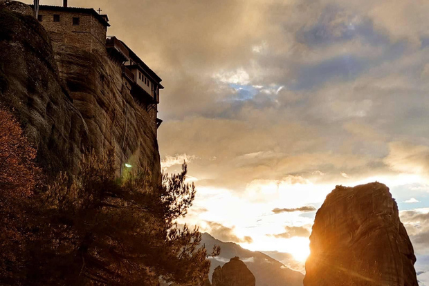 Meteora: tour al tramonto per piccoli gruppi con guide locali
