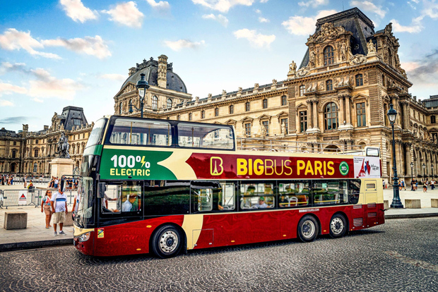 Parigi: tour Hop-on Hop-off con autobus Big Bus e crociera sulla Senna