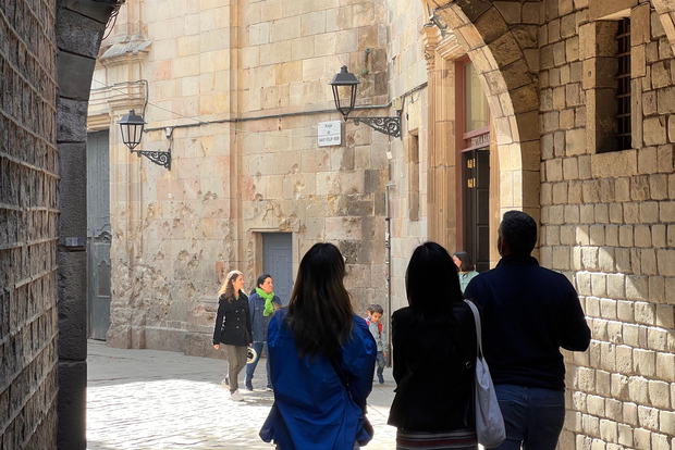 Барселона: экскурсия по Готическому кварталу с фламенко и тапас
