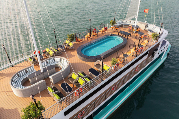 Hanói: Viagem de 1 dia à Baía de Ha Long - Cruzeiro de luxo Amethyst