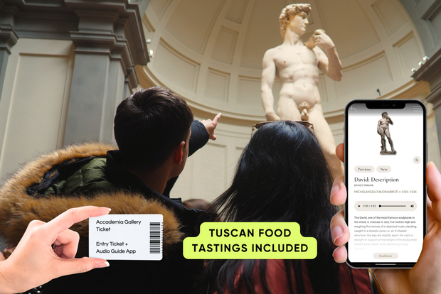 Florence: Michelangelo's David Priority Ticket & Audio App