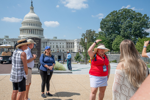 Tour a pie por el Capitolio de EE. UU. en Washington D. C.