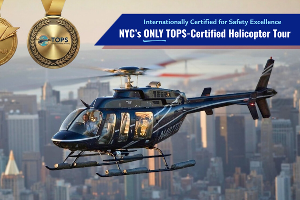 НЬЮ-ЙОРК: Обзорная вертолетная экскурсия по Манхэттену