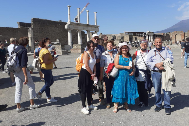 那不勒斯：与私人专业导游一起参观庞贝古城 2 小时