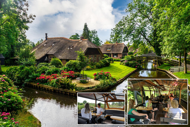 Giethoorn: tour turistico in barca
