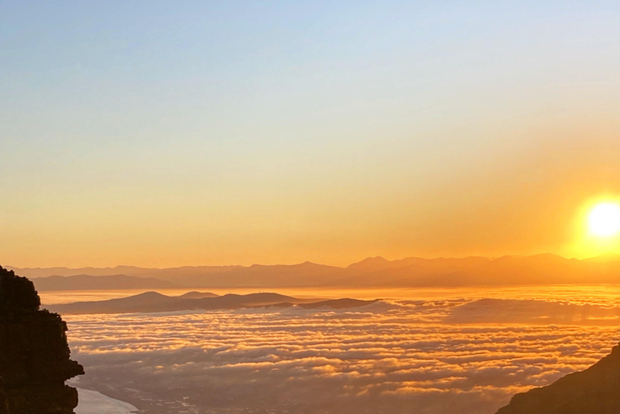 Kapstadt: Geführte Wanderung auf den Tafelberg/Seilbahnfahrt hinunter