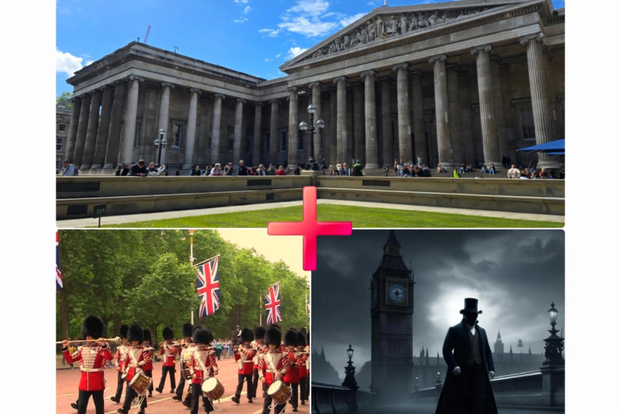 Pacchetto: British Museum - Cambio della guardia - Jack lo Squartatore