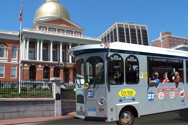 Boston: Hop-On, Hop-Off 20+ Stops Trolley Ticket