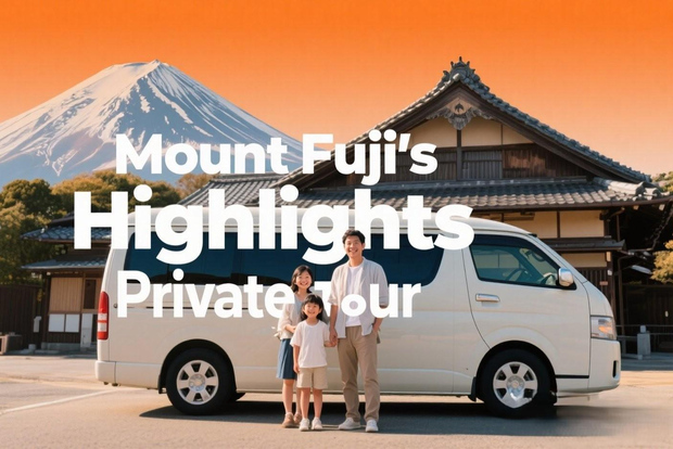 Excursão privada de dia inteiro de Tóquio ao Monte Fuji e Hakone