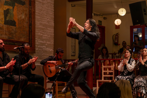 Barcellona: Spettacolo di flamenco con cena al Tablao de Carmen