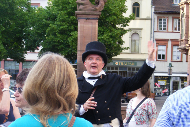 Heidelberg: Visita criminal de 2 horas con guía disfrazado